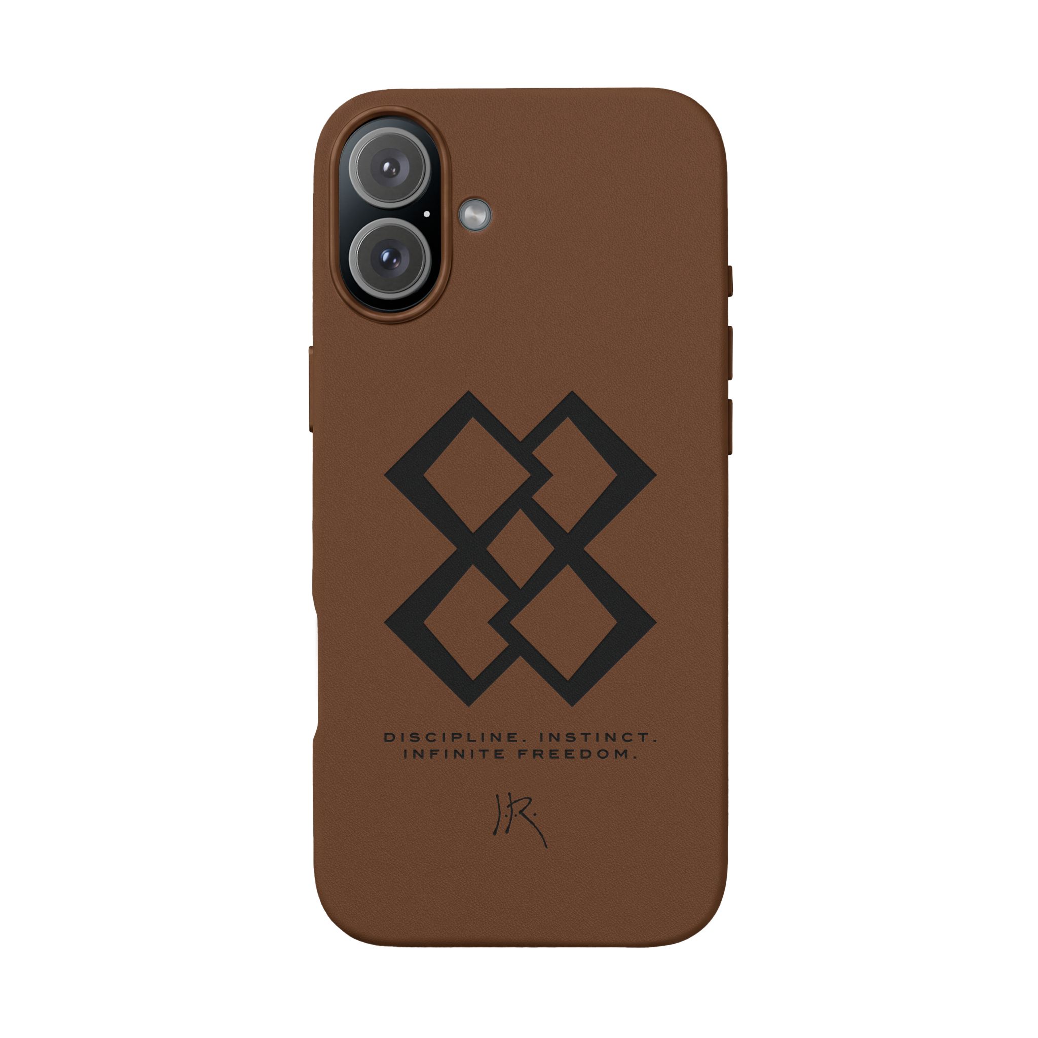 "INFINITE 88" JR Engraved PU Leather iPhone Case - Image 39