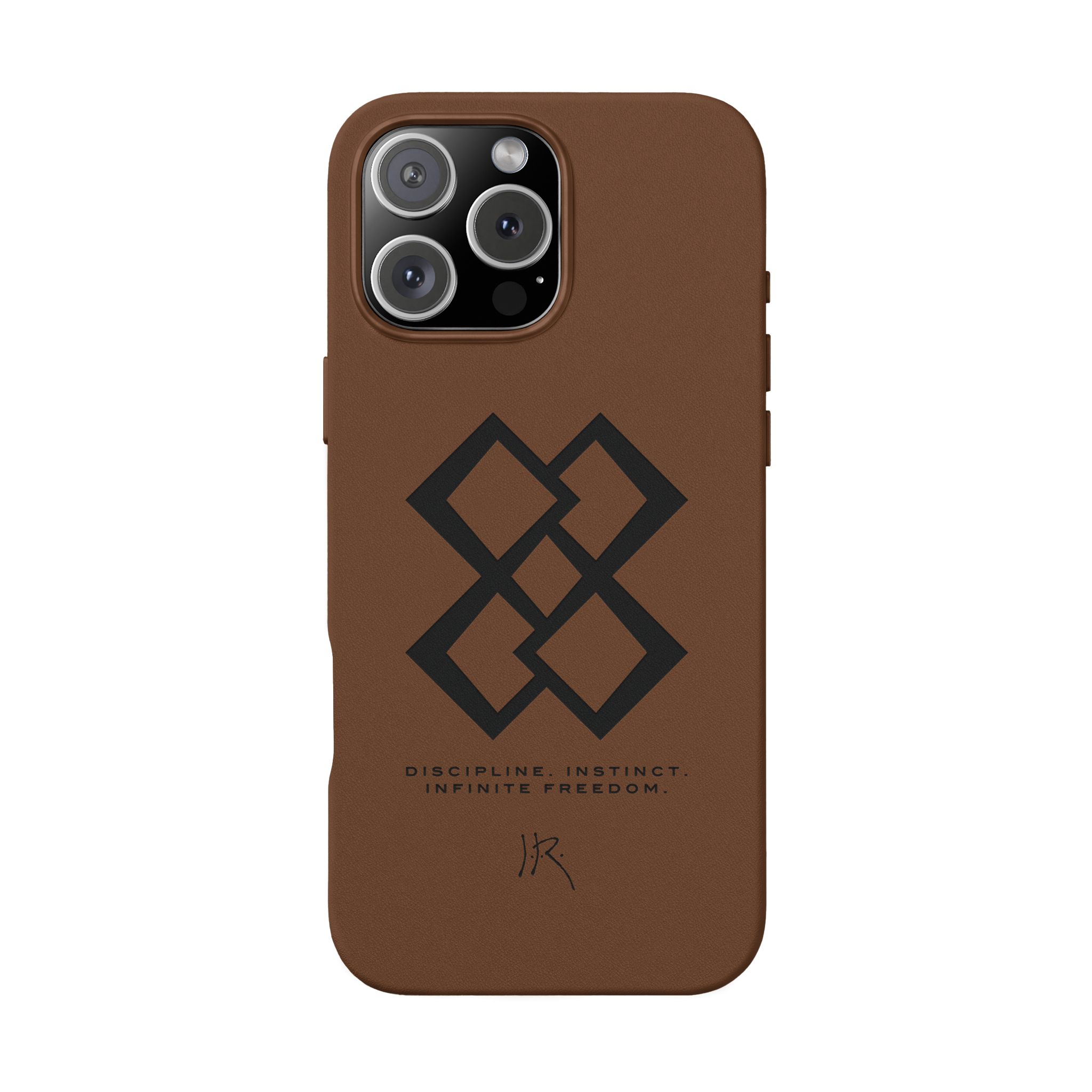 "INFINITE 88" JR Engraved PU Leather iPhone Case - Image 40