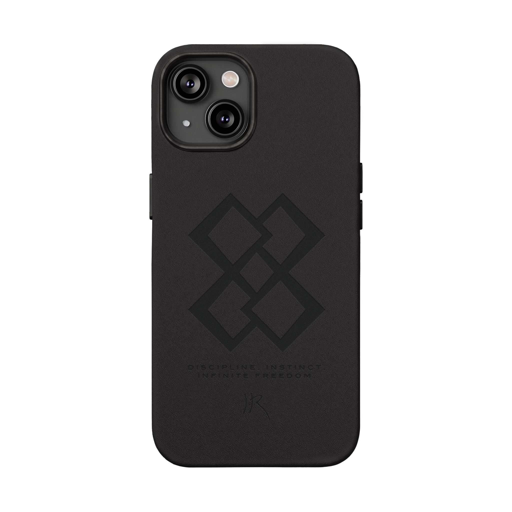 "INFINITE 88" JR Engraved PU Leather iPhone Case - Image 8
