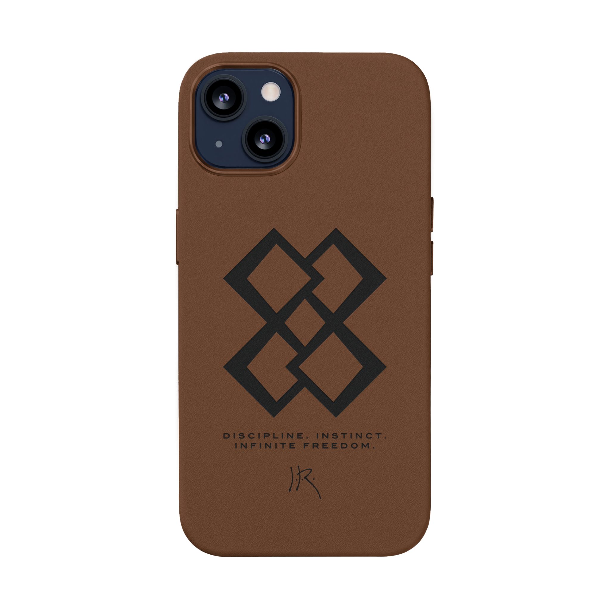 "INFINITE 88" JR Engraved PU Leather iPhone Case - Image 26