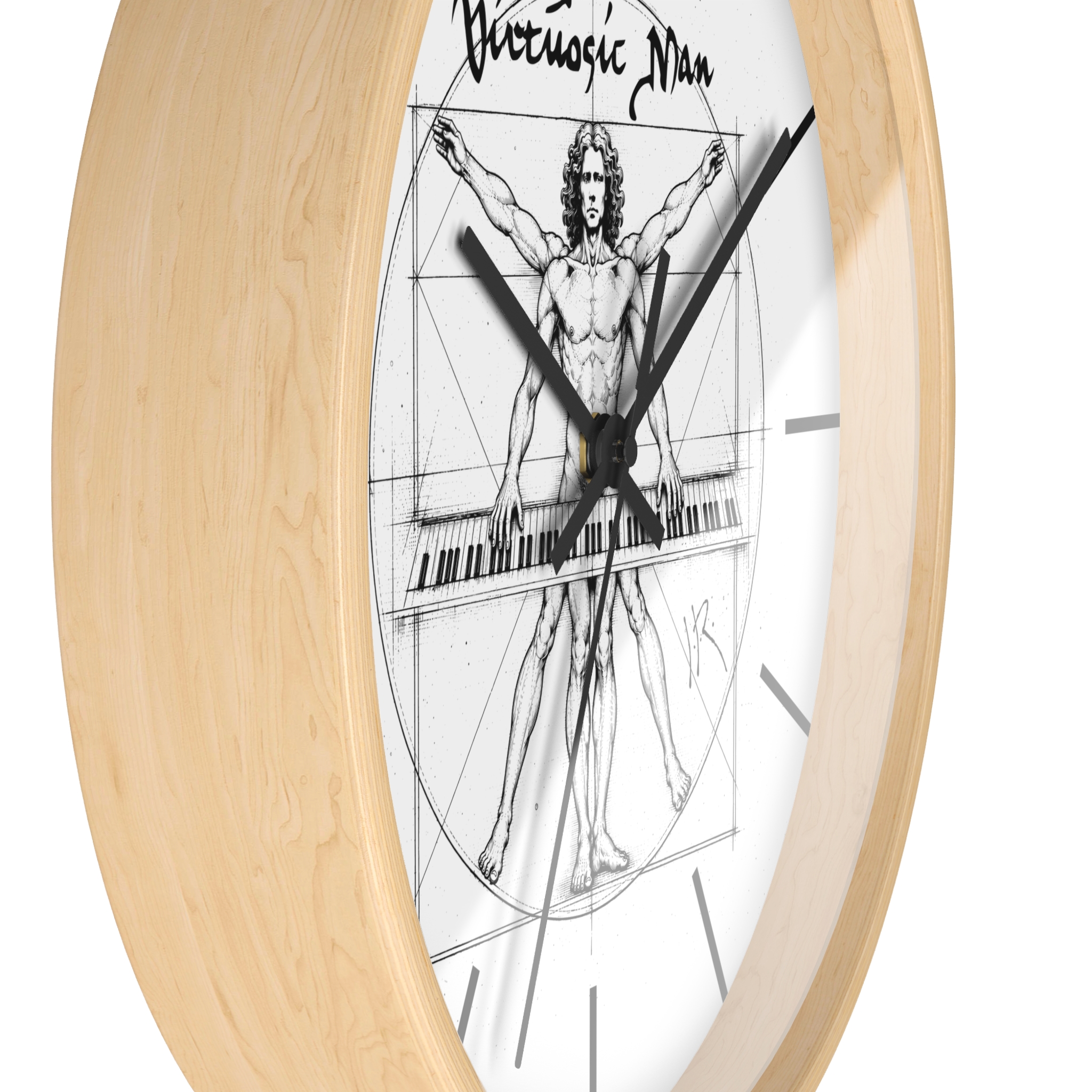 VIRTUOSIC MAN—JR Signature Wall Clock - Image 2