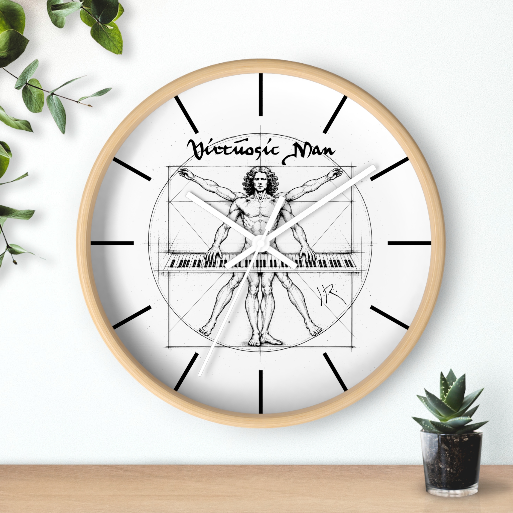 VIRTUOSIC MAN—JR Signature Wall Clock - Image 6
