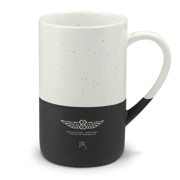 "INFINITE 88" WINGS—JR Signature Speckled Ceramic Engraved 13oz Mug
