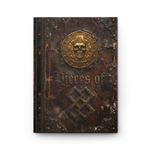 Boy's Practice Hardcover Journal—"Pirates—Pieces Of 88"