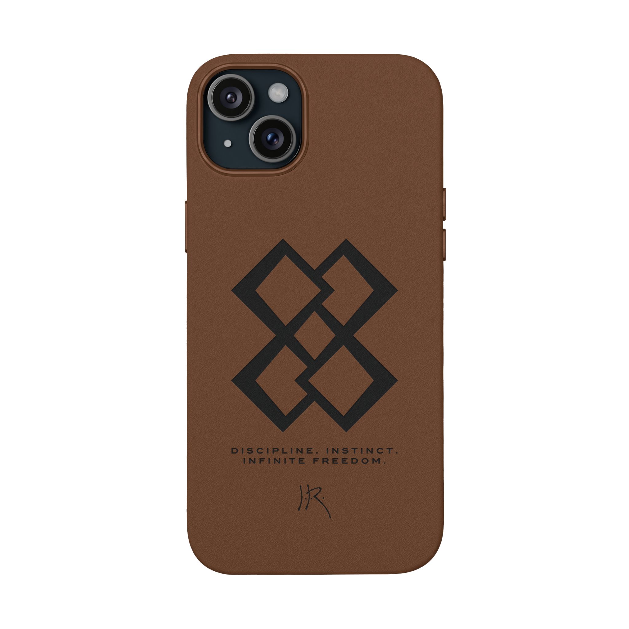 "INFINITE 88" JR Engraved PU Leather iPhone Case - Image 35