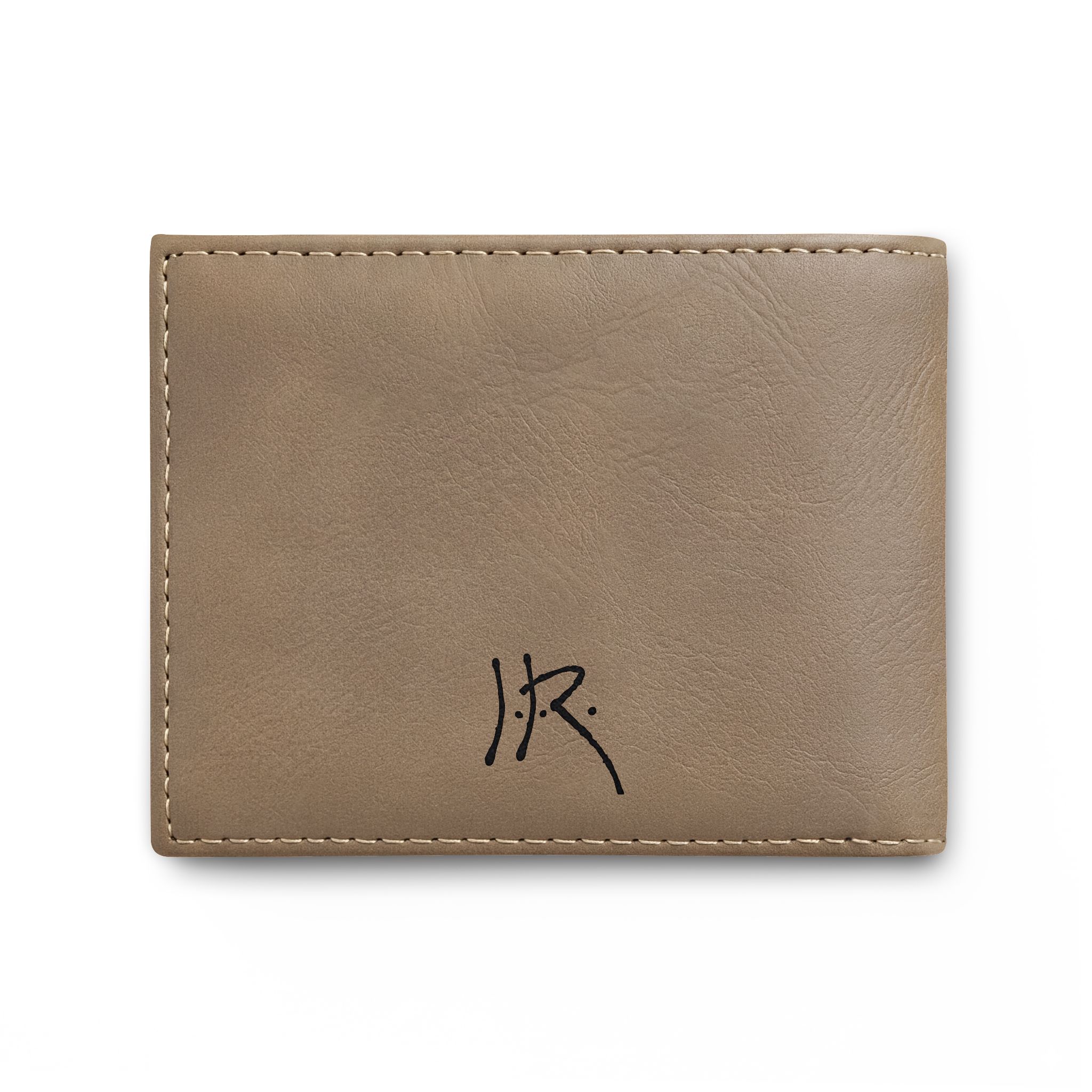 "INFINITE 88" WINGS—JR Signature Gold or Silver Engraved Vegan Leather-style Wallet - Image 8
