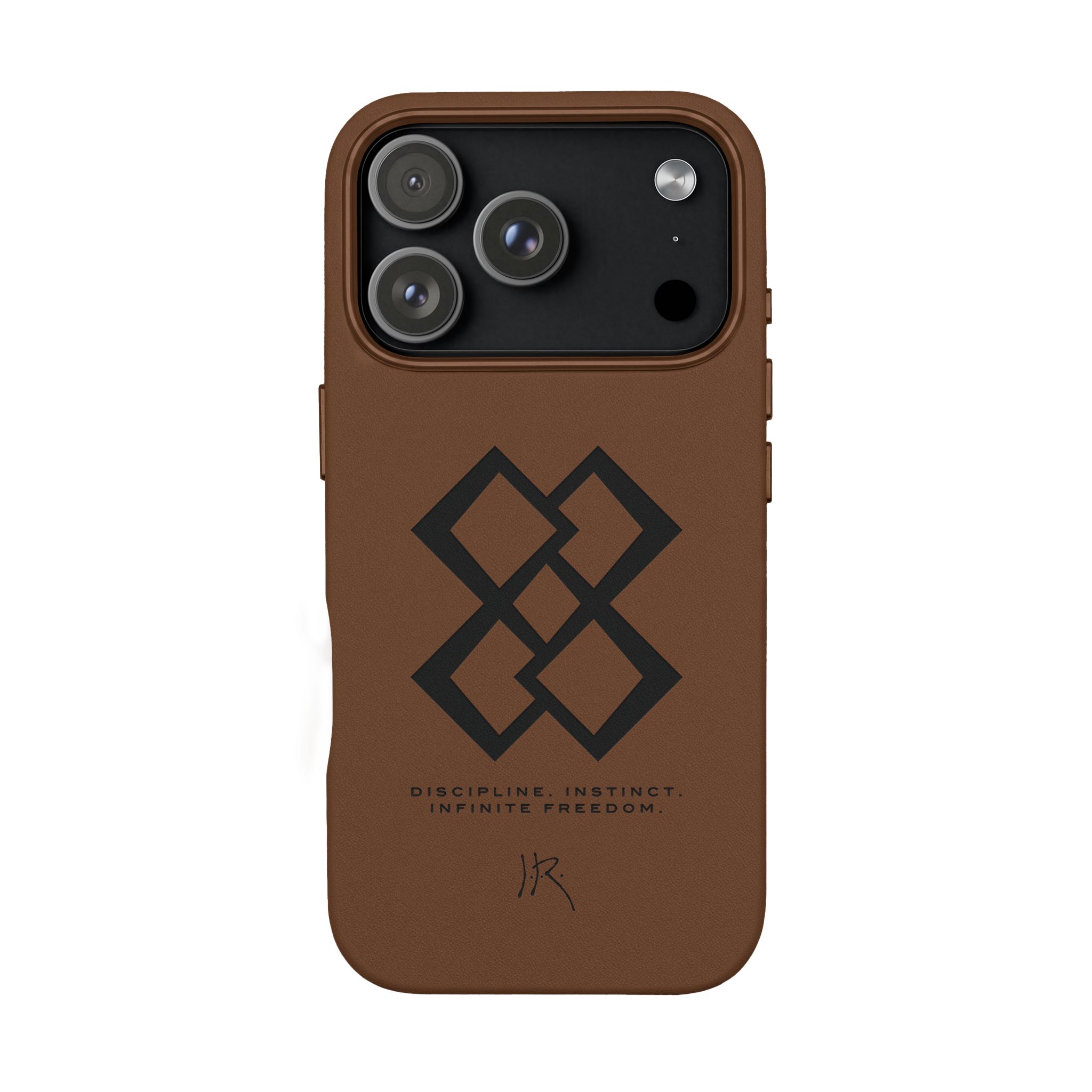 "INFINITE 88" JR Engraved PU Leather iPhone Case - Image 42