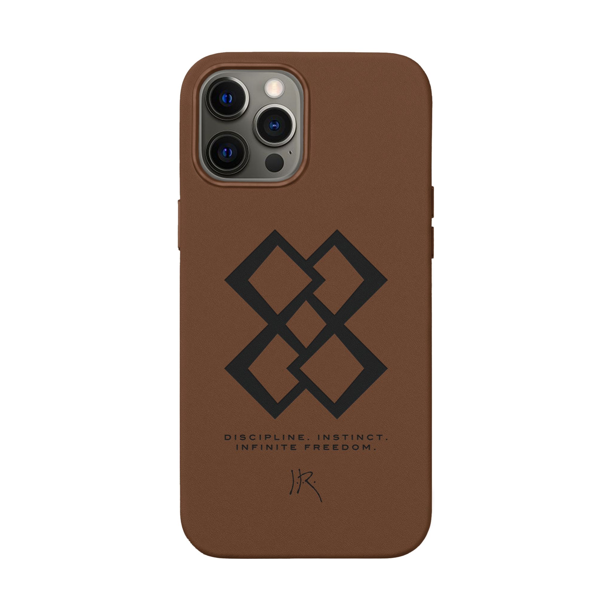 "INFINITE 88" JR Engraved PU Leather iPhone Case - Image 25