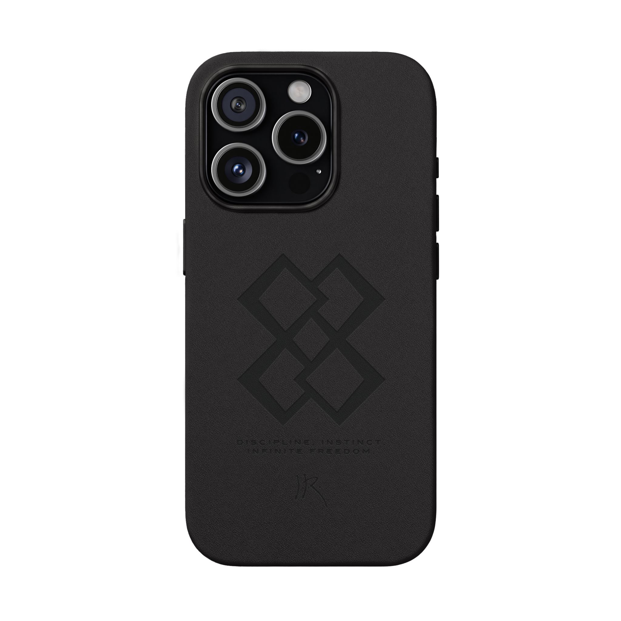 "INFINITE 88" JR Engraved PU Leather iPhone Case - Image 13