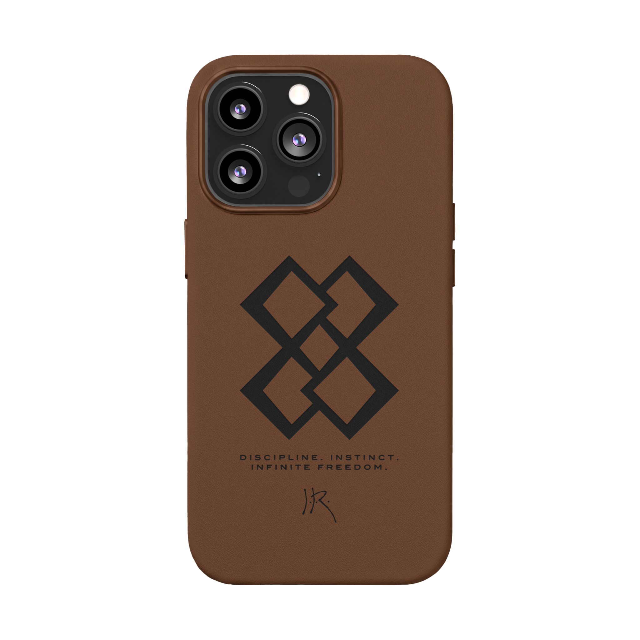 "INFINITE 88" JR Engraved PU Leather iPhone Case - Image 27