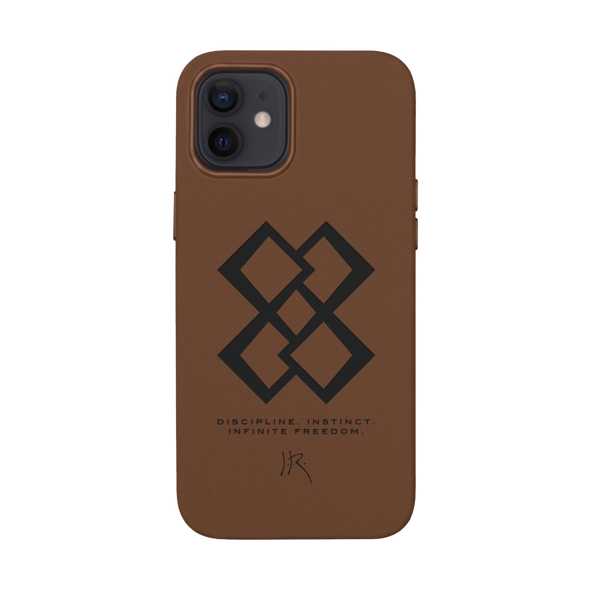 "INFINITE 88" JR Engraved PU Leather iPhone Case - Image 23