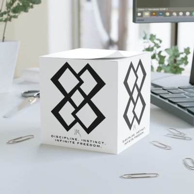 "INFINITE 88" Lesson Notes Note Cube—Sticky Memo Block for Teachers & Students