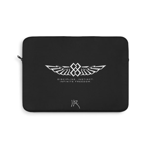 Luxury "INFINITY 88" WINGS—JR Signature Elegant Laptop Sleeve with Fleece Interior