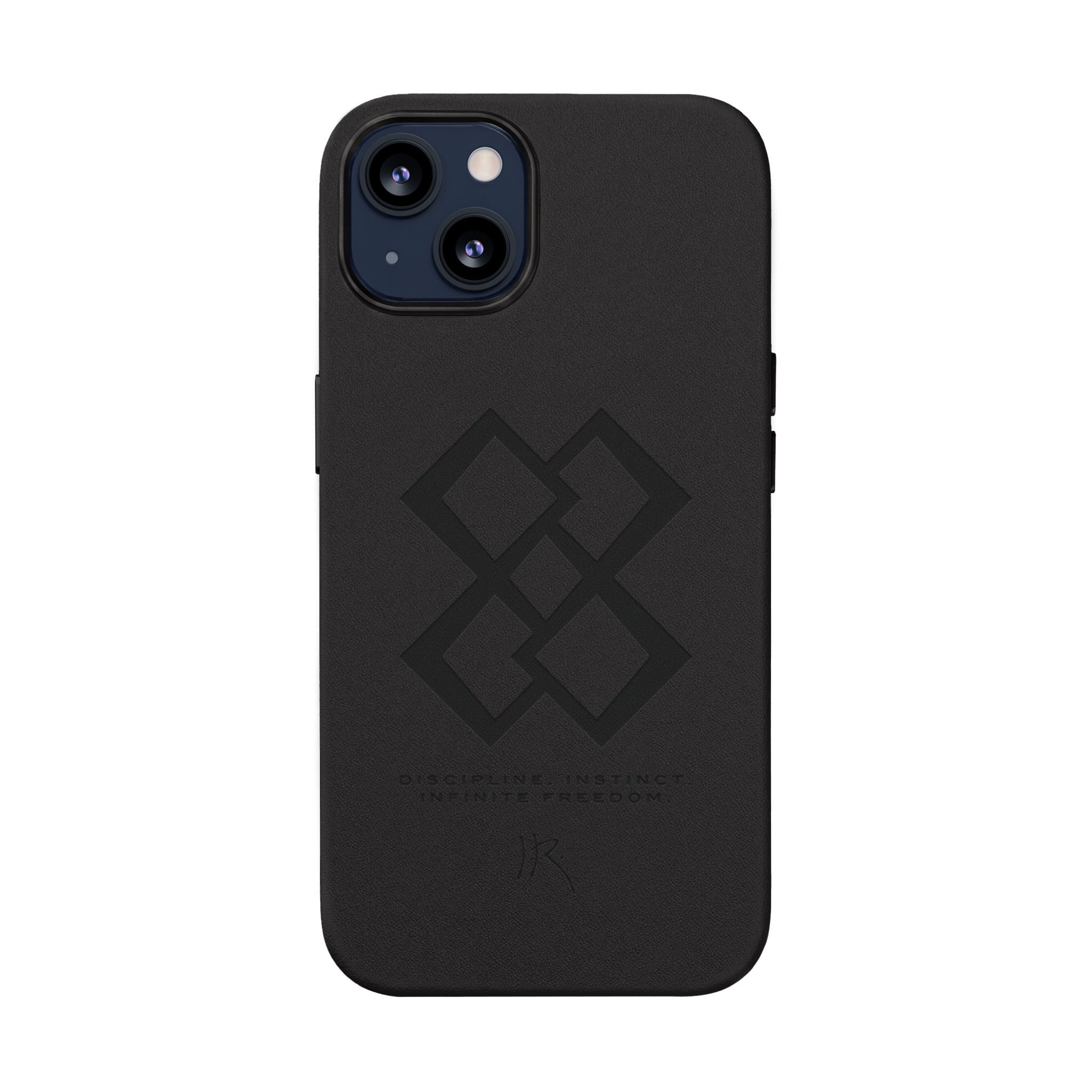 "INFINITE 88" JR Engraved PU Leather iPhone Case - Image 5