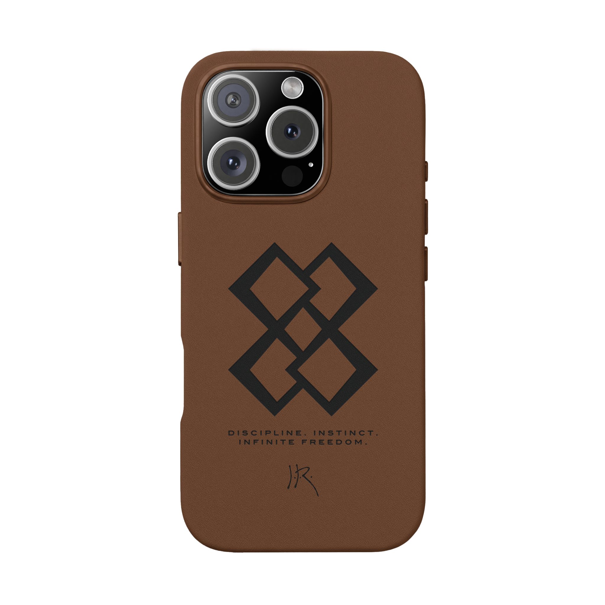 "INFINITE 88" JR Engraved PU Leather iPhone Case - Image 38