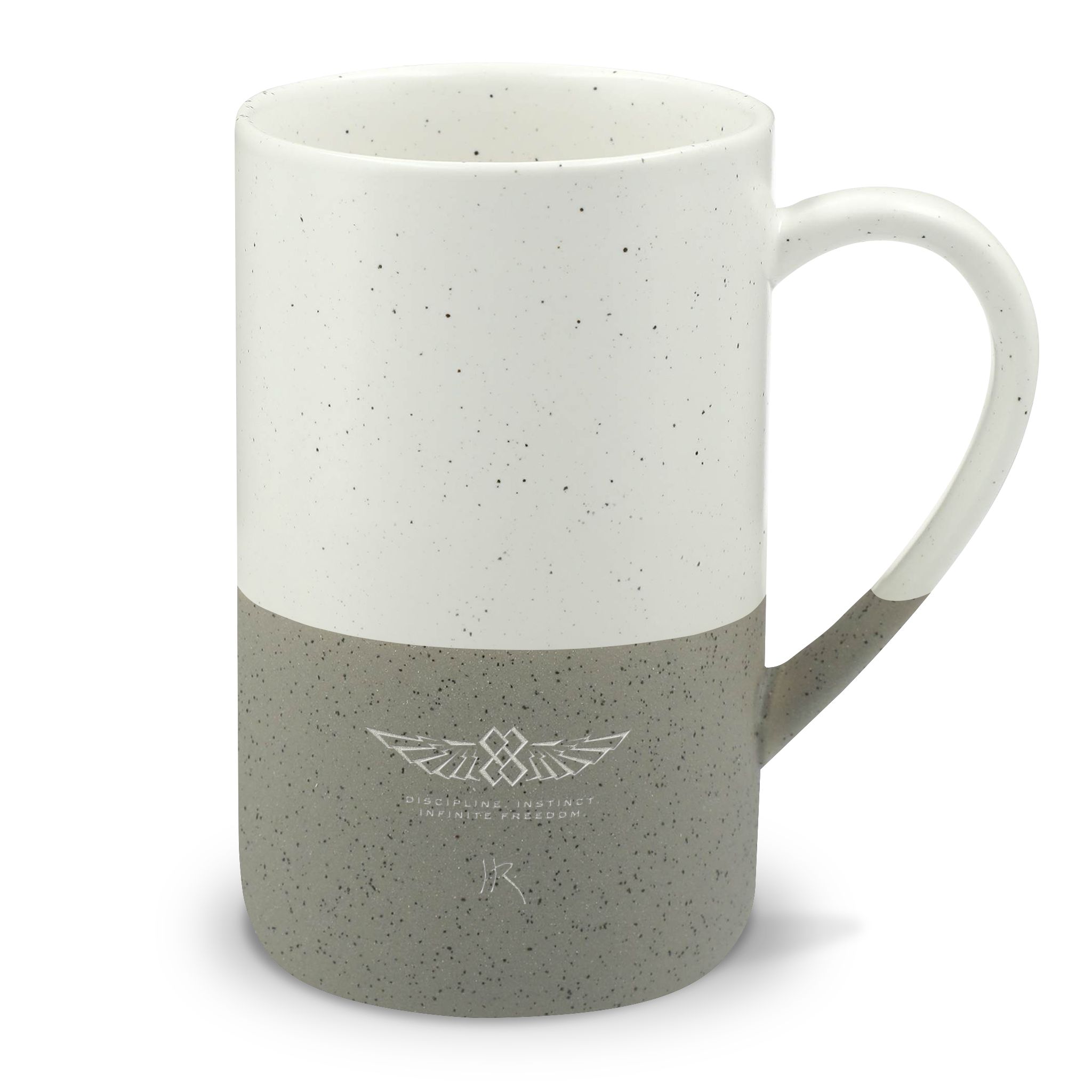"INFINITE 88" WINGS—JR Signature Speckled Ceramic Engraved 13oz Mug - Image 2