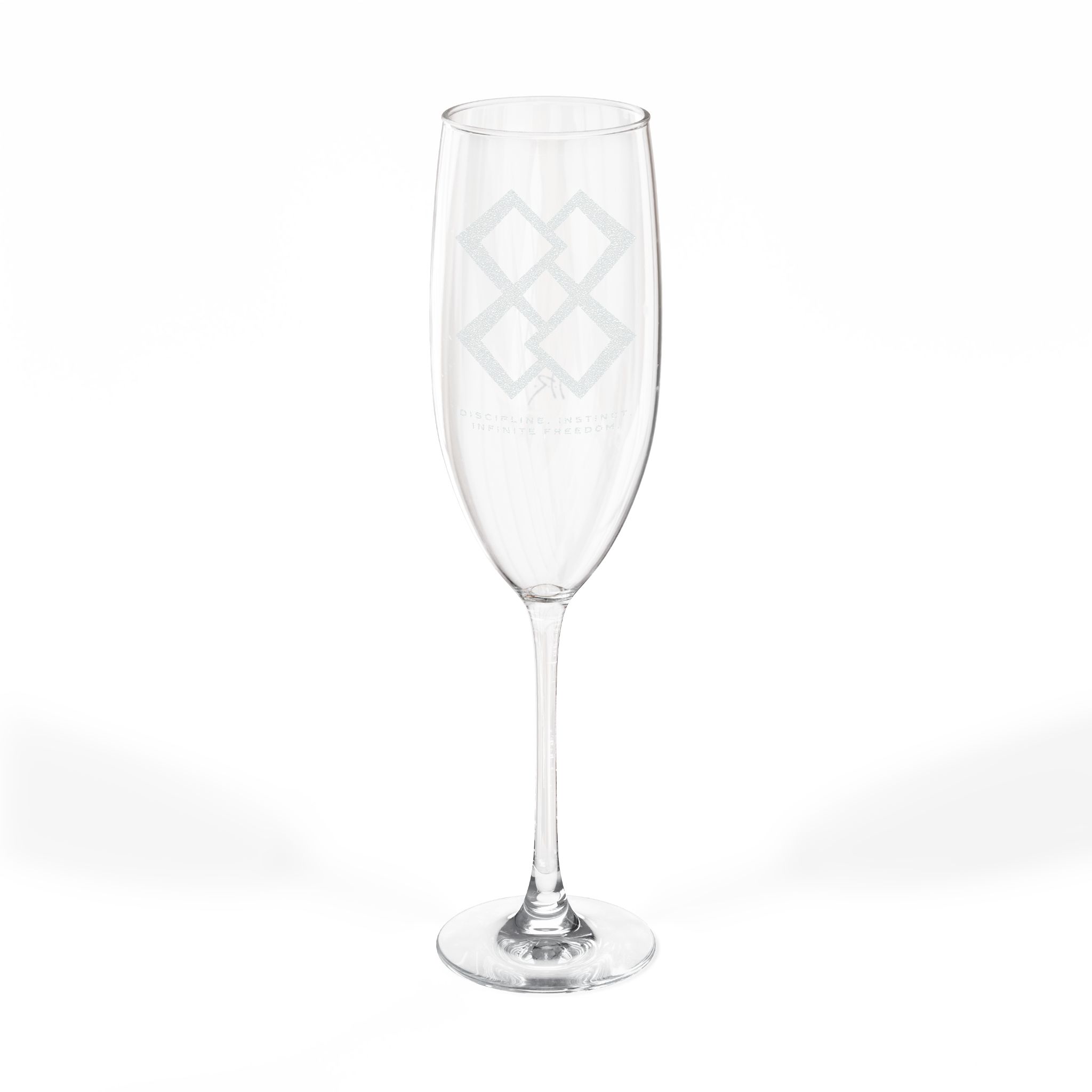 Engraved 8oz Champagne Flute – Elegant Wedding & Celebration Glass