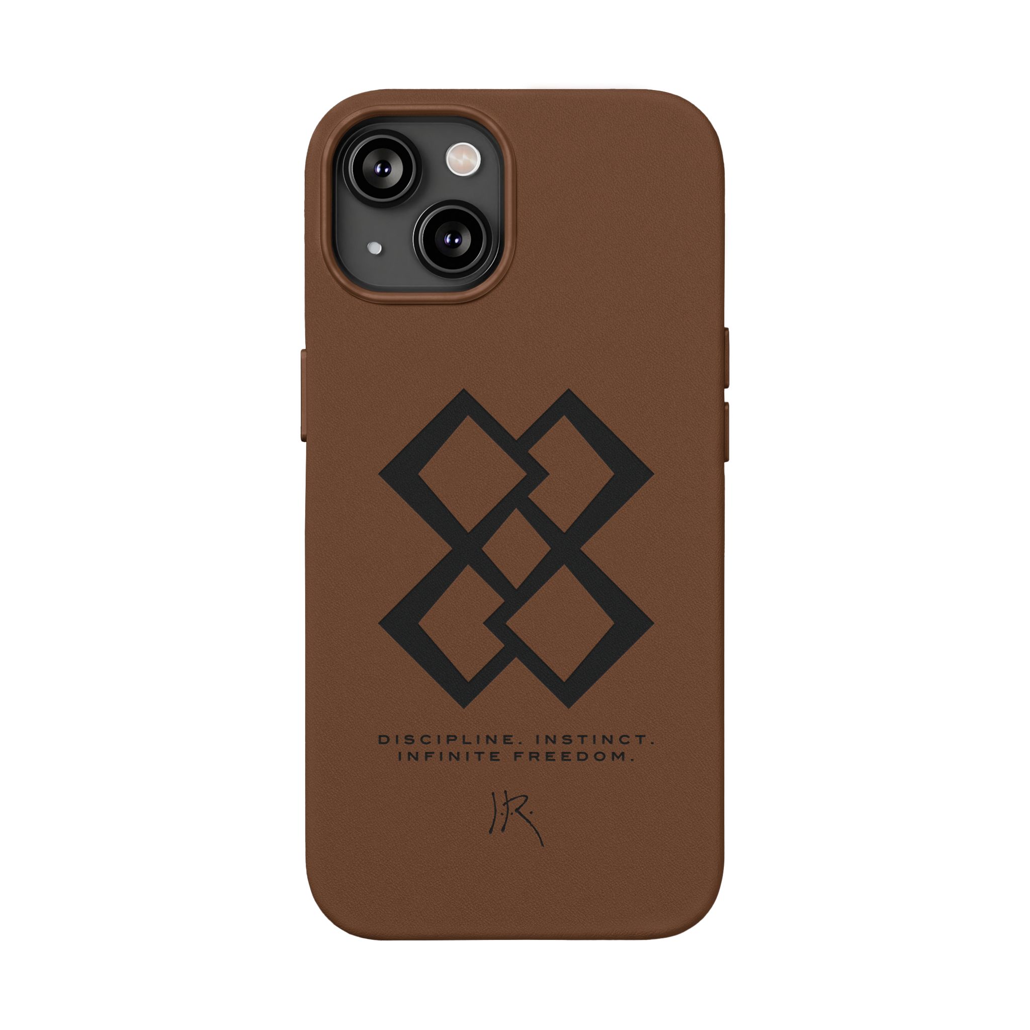 "INFINITE 88" JR Engraved PU Leather iPhone Case - Image 29