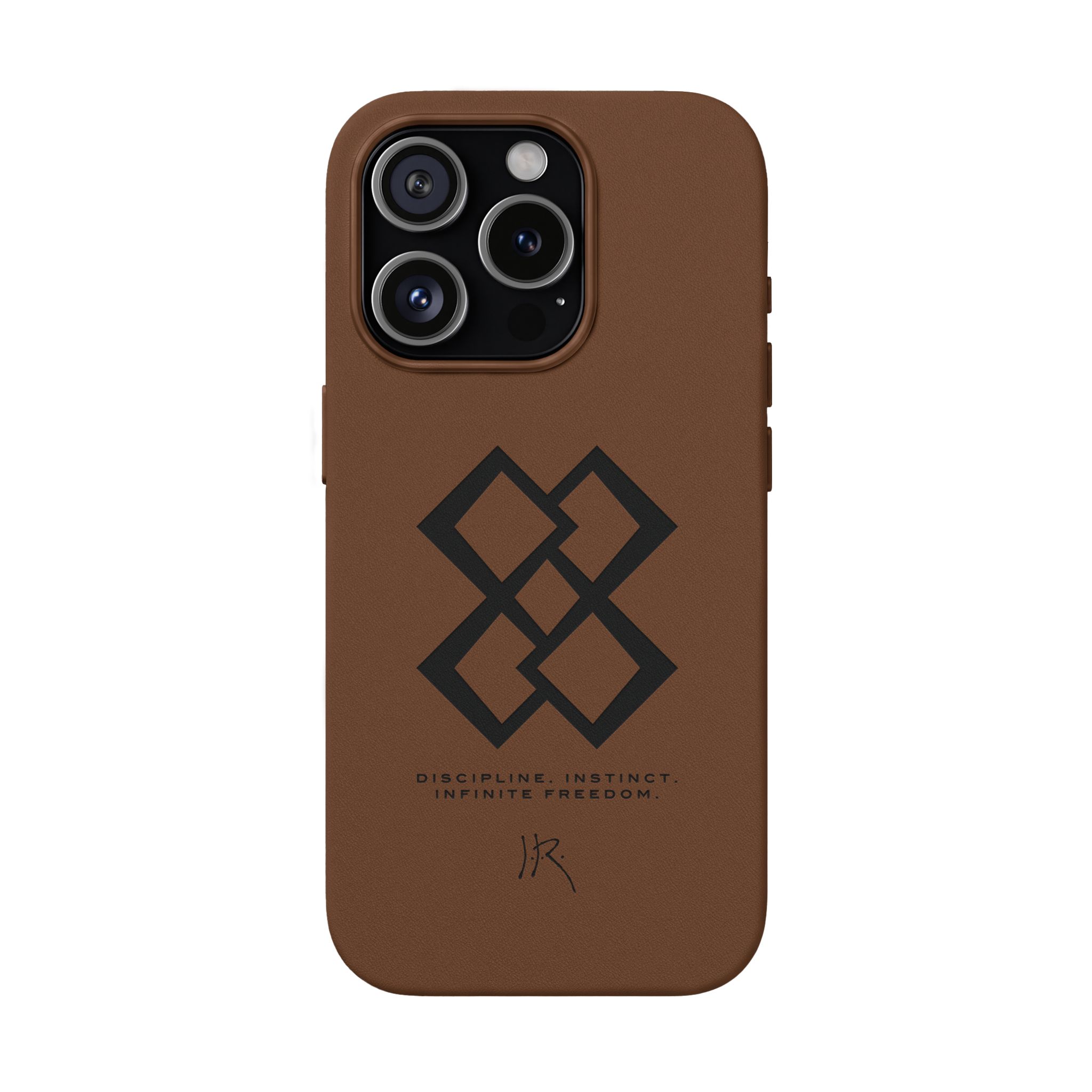 "INFINITE 88" JR Engraved PU Leather iPhone Case - Image 34