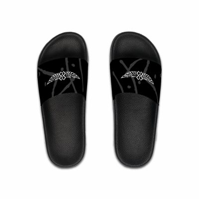 "INFINITY 88" WINGS—JR Signature Men's Black Slide Sandals