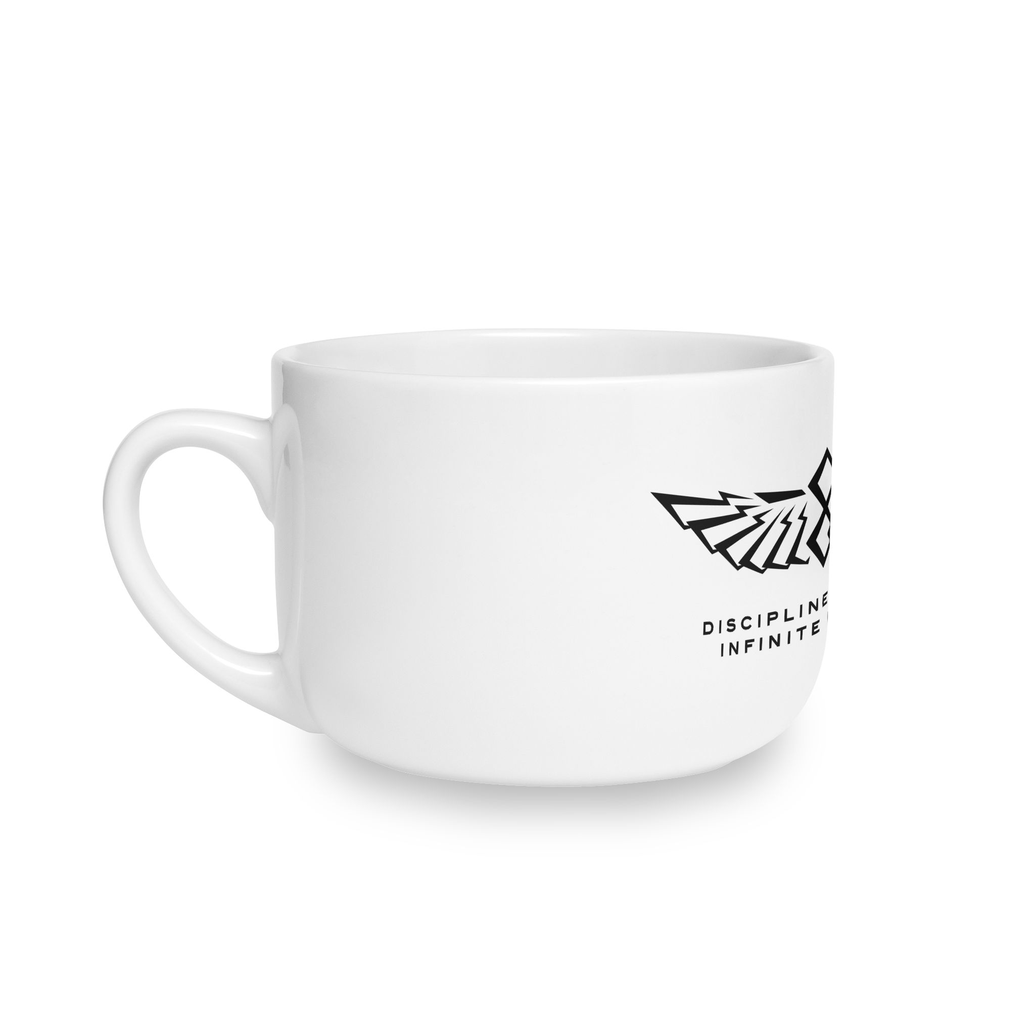 "INFINITE 88" WINGS—JR Signature Latte Mug - Image 3