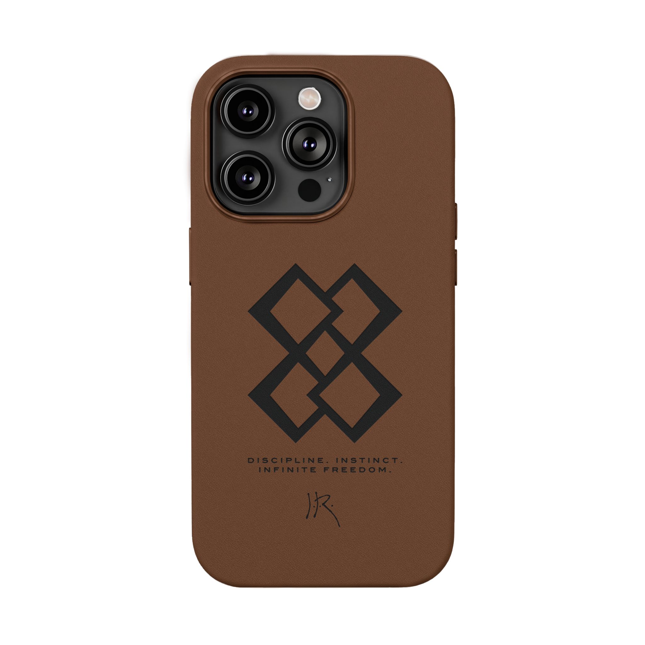 "INFINITE 88" JR Engraved PU Leather iPhone Case - Image 30