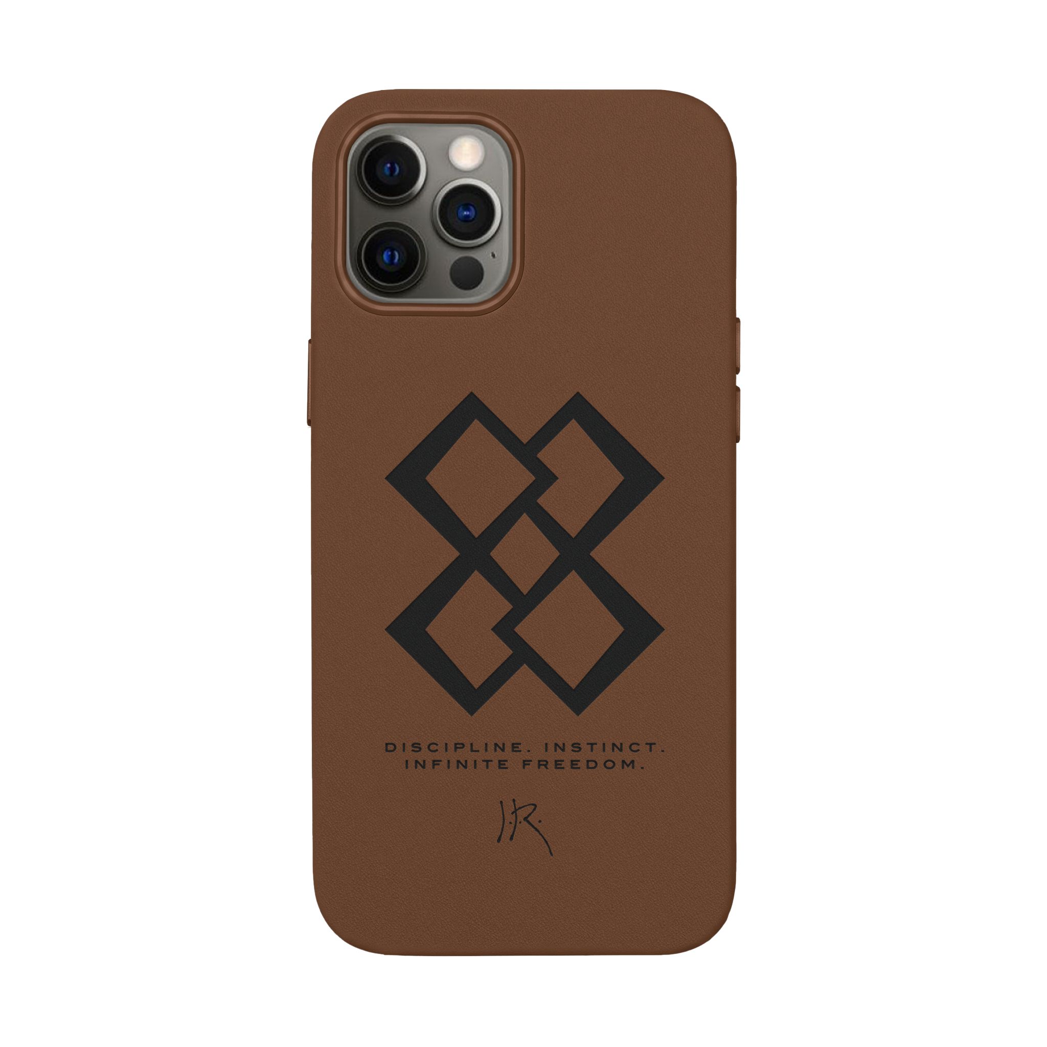 "INFINITE 88" JR Engraved PU Leather iPhone Case - Image 24