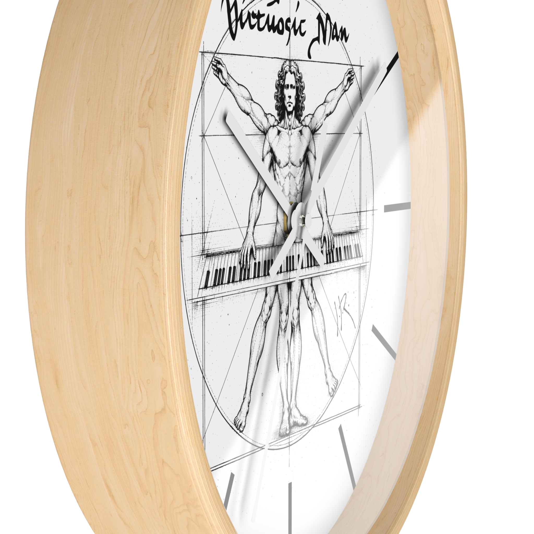 VIRTUOSIC MAN—JR Signature Wall Clock - Image 5