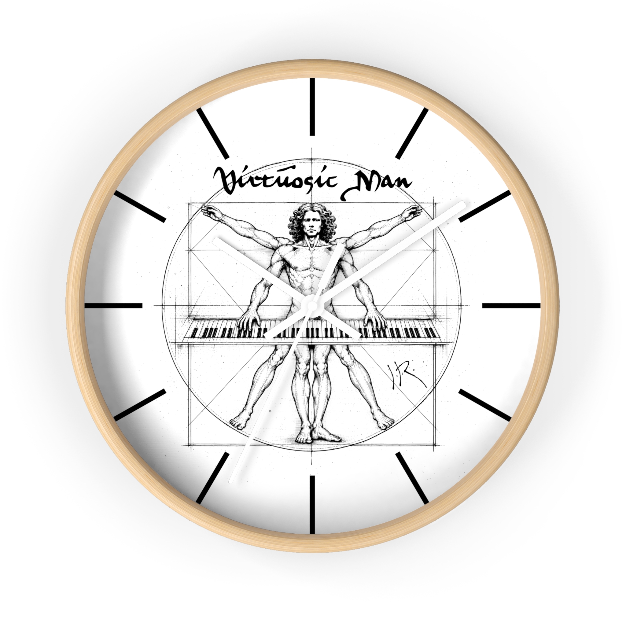 VIRTUOSIC MAN—JR Signature Wall Clock - Image 4