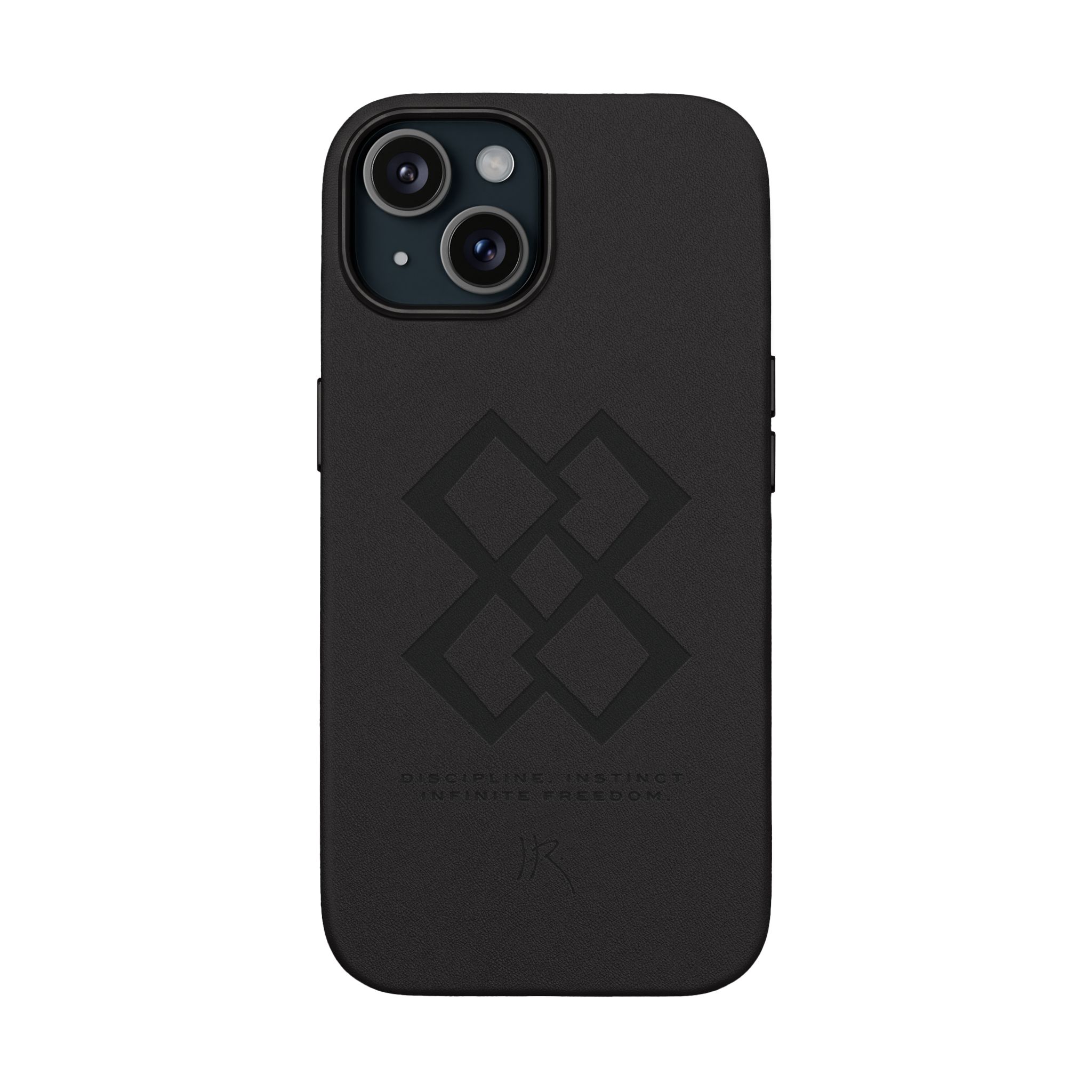 "INFINITE 88" JR Engraved PU Leather iPhone Case - Image 12