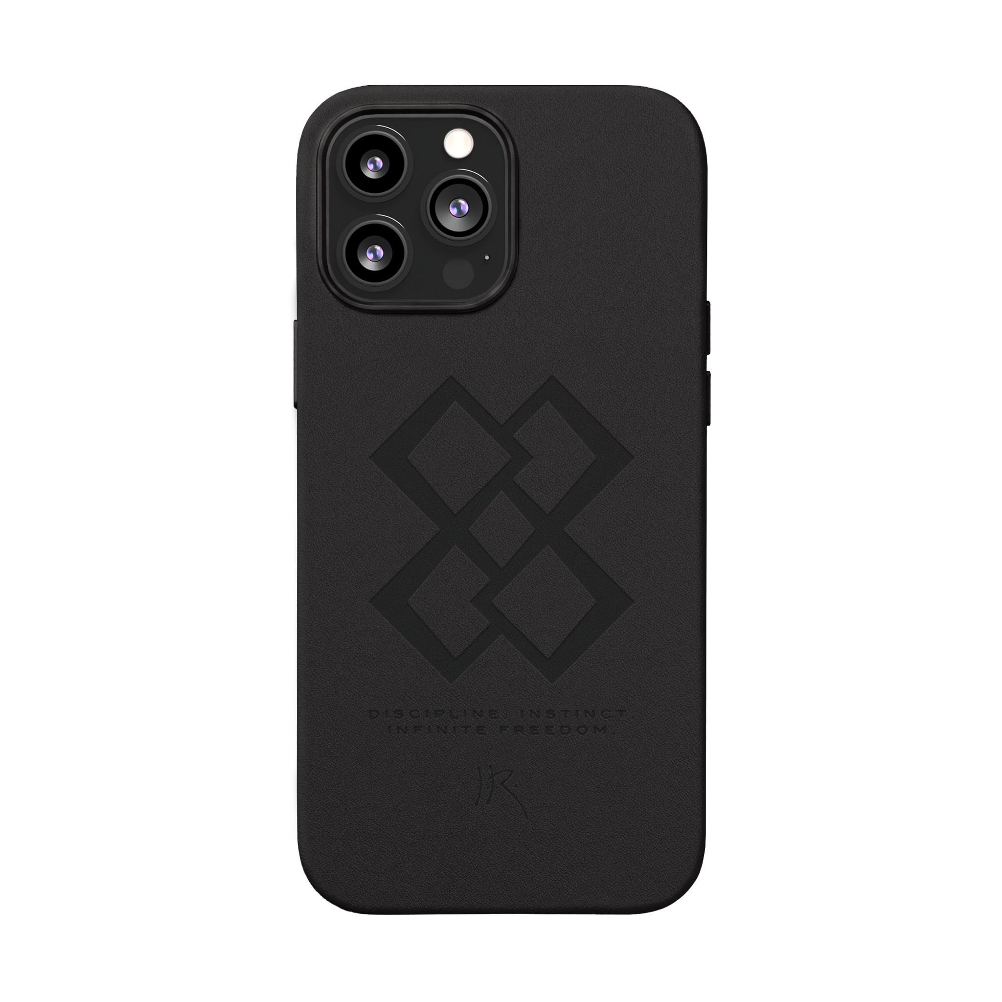 "INFINITE 88" JR Engraved PU Leather iPhone Case - Image 7
