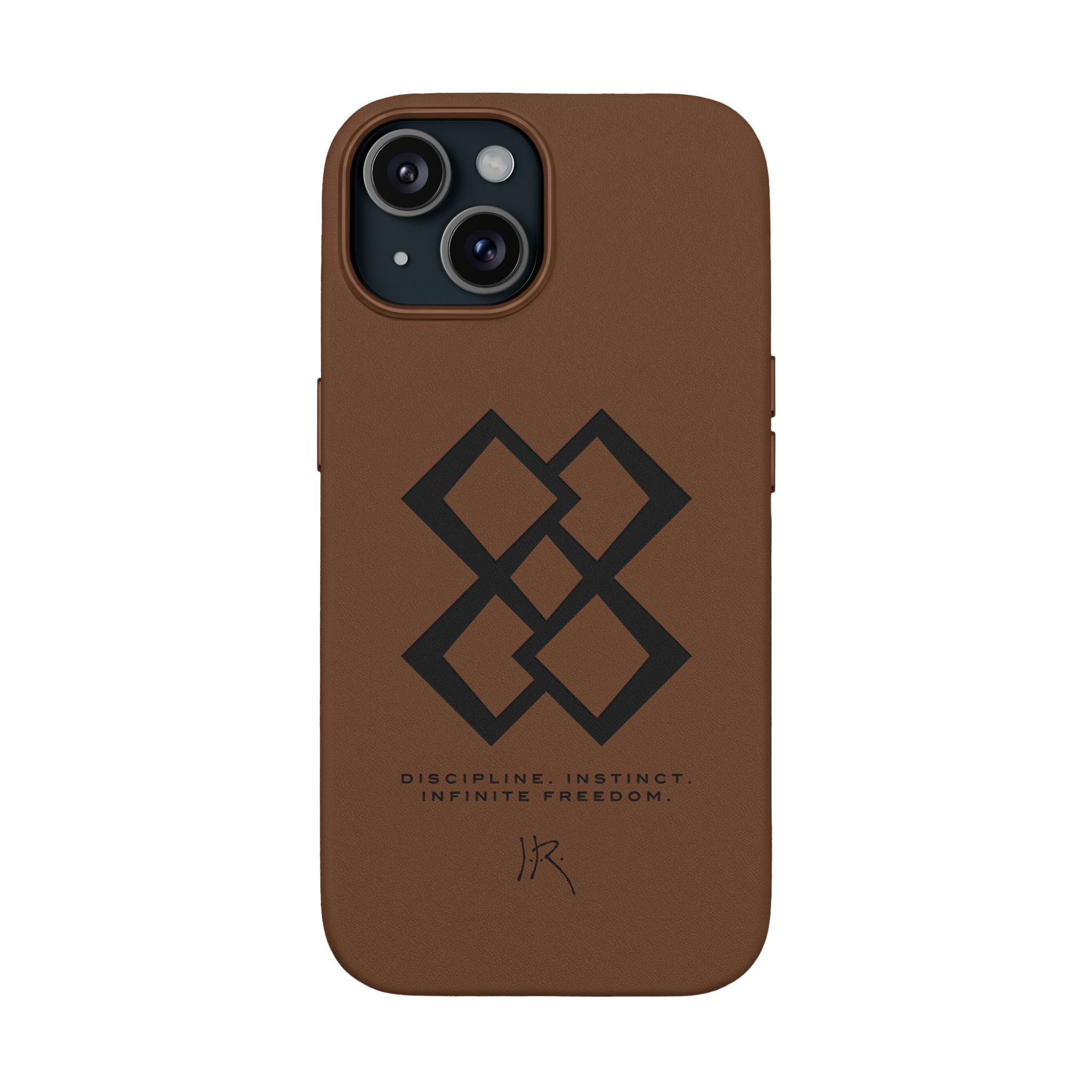 "INFINITE 88" JR Engraved PU Leather iPhone Case - Image 33
