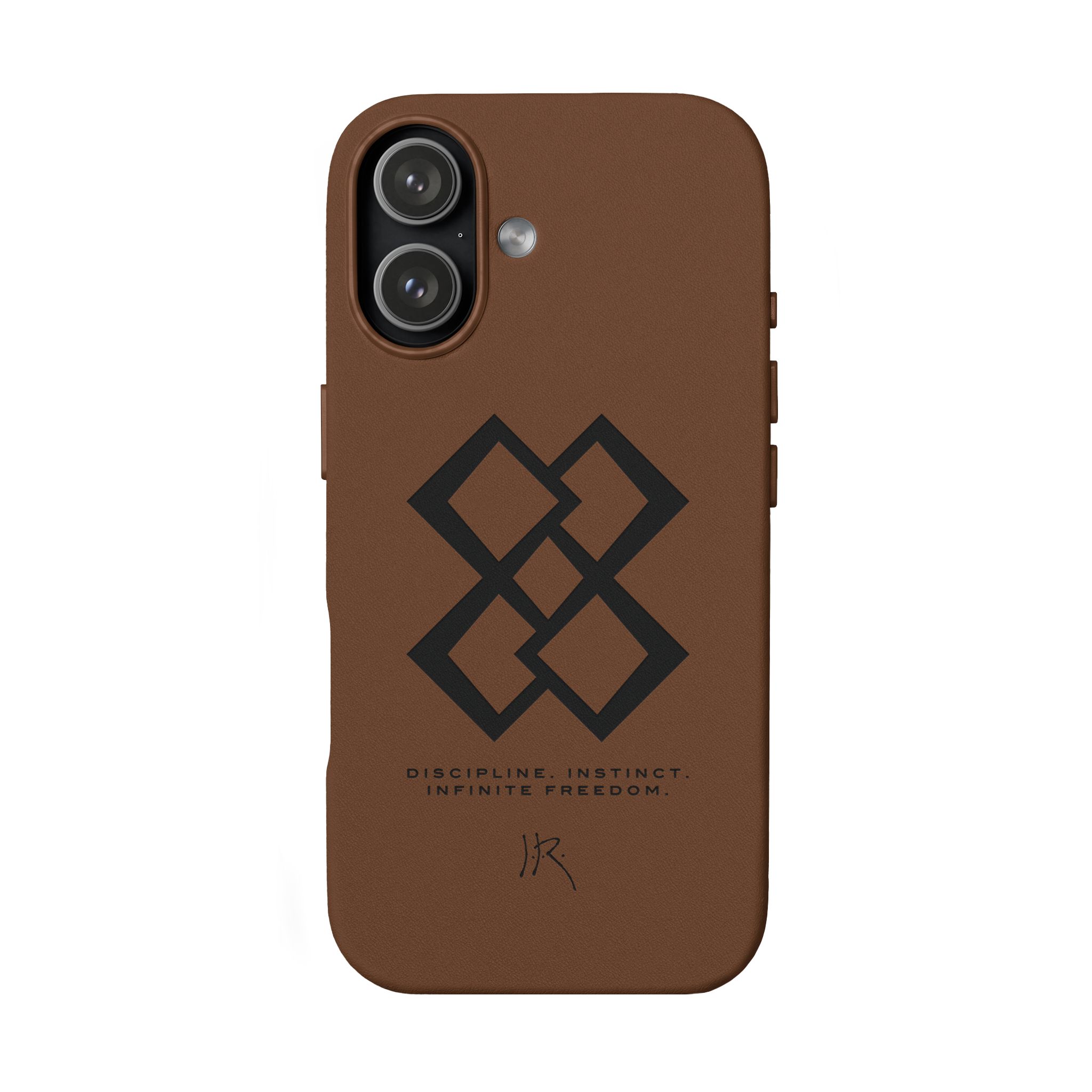 "INFINITE 88" JR Engraved PU Leather iPhone Case - Image 41