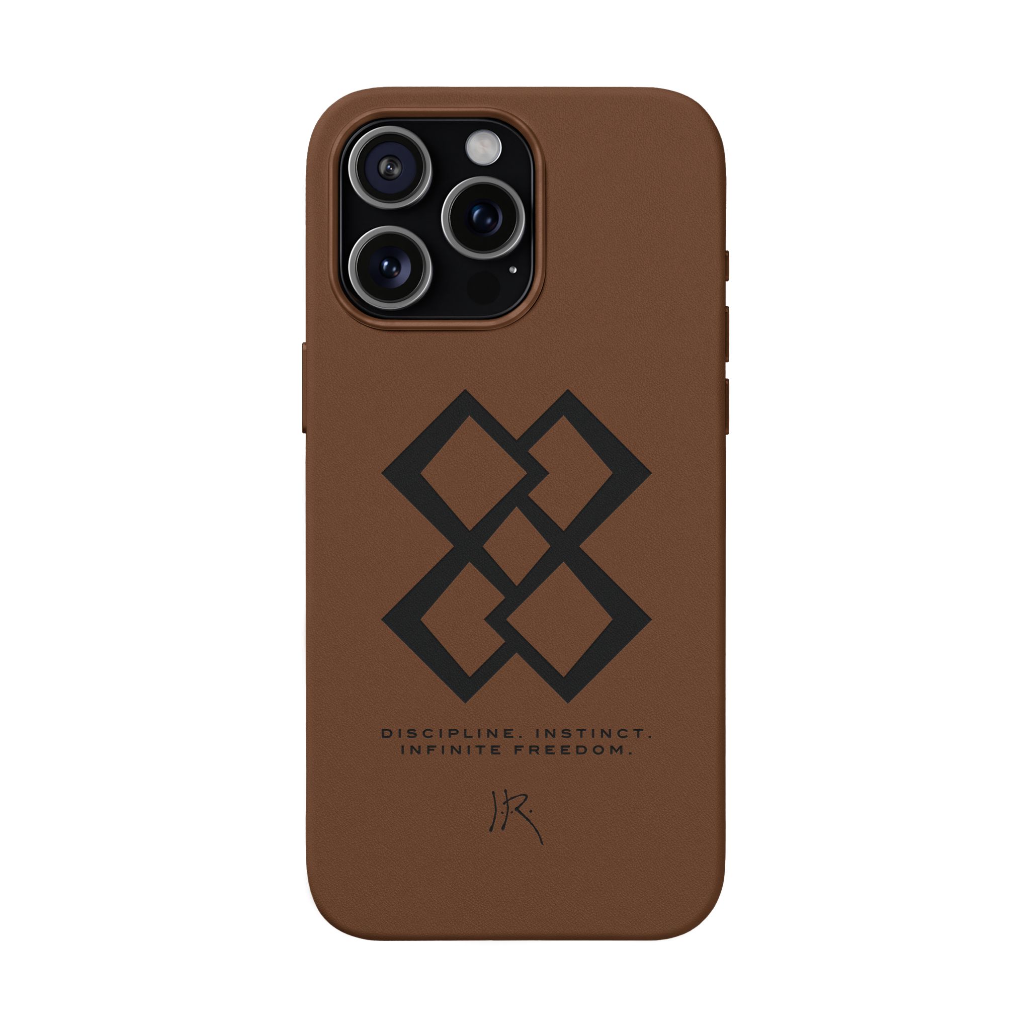 "INFINITE 88" JR Engraved PU Leather iPhone Case - Image 36