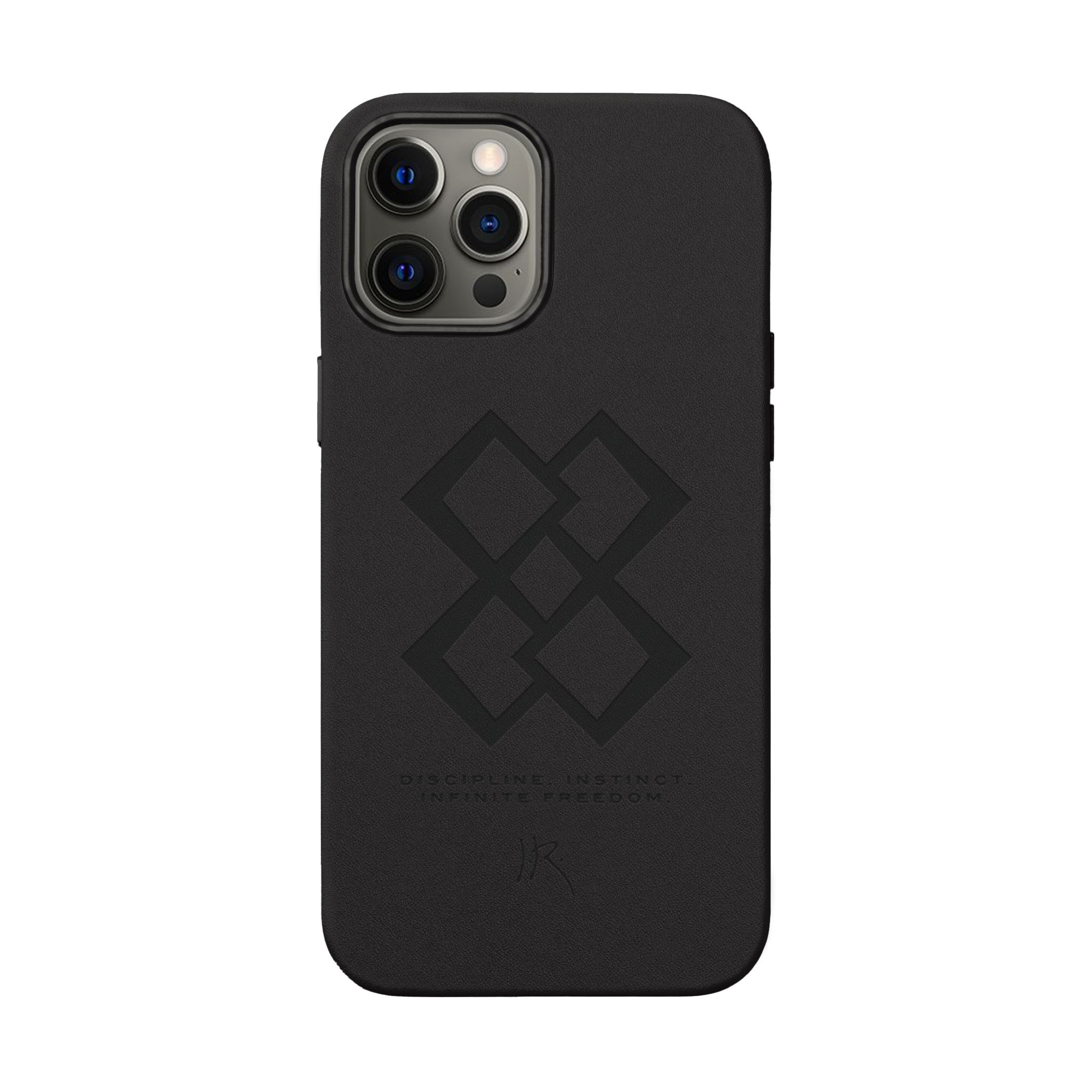 "INFINITE 88" JR Engraved PU Leather iPhone Case - Image 4