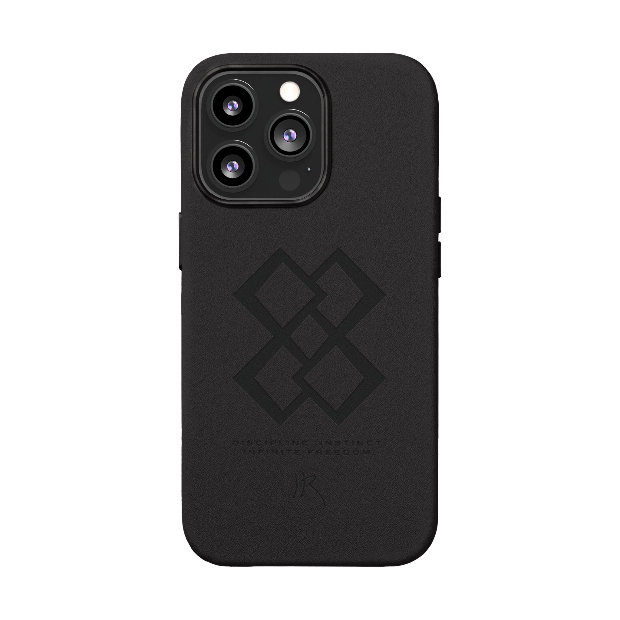 "INFINITE 88" JR Engraved PU Leather iPhone Case - Image 6