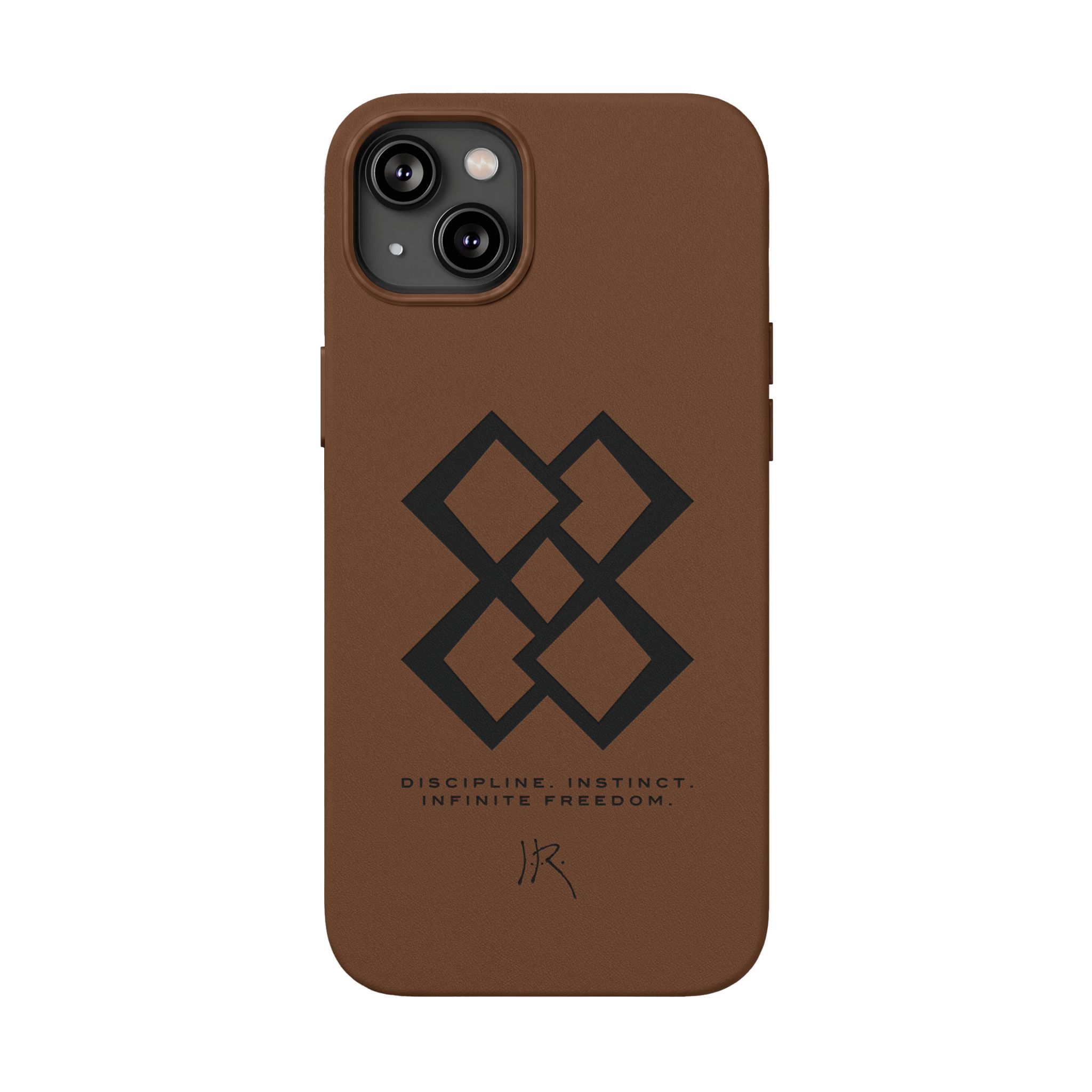 "INFINITE 88" JR Engraved PU Leather iPhone Case - Image 31