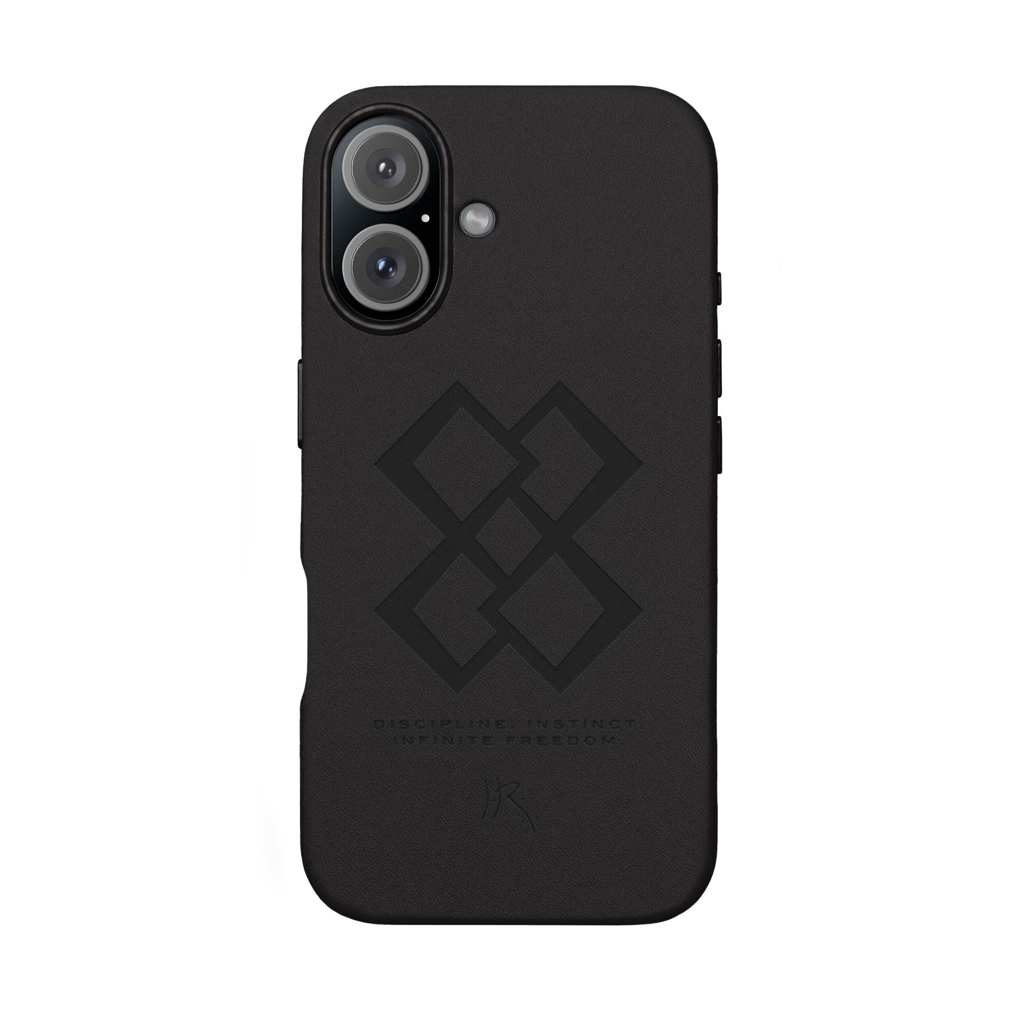 "INFINITE 88" JR Engraved PU Leather iPhone Case - Image 16