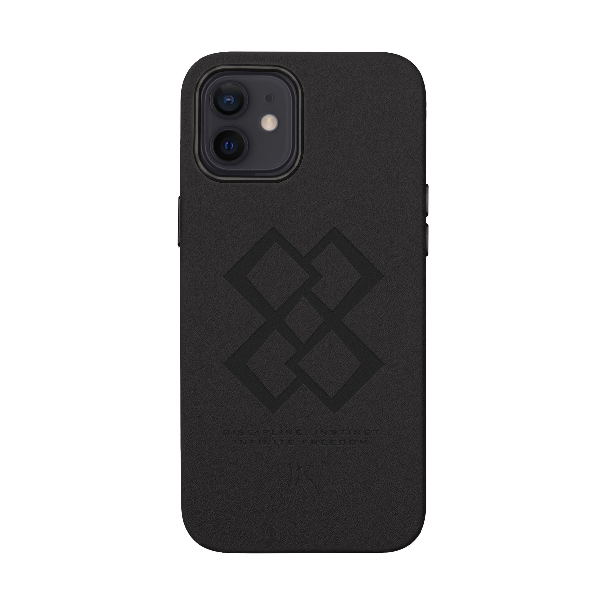 "INFINITE 88" JR Engraved PU Leather iPhone Case - Image 2